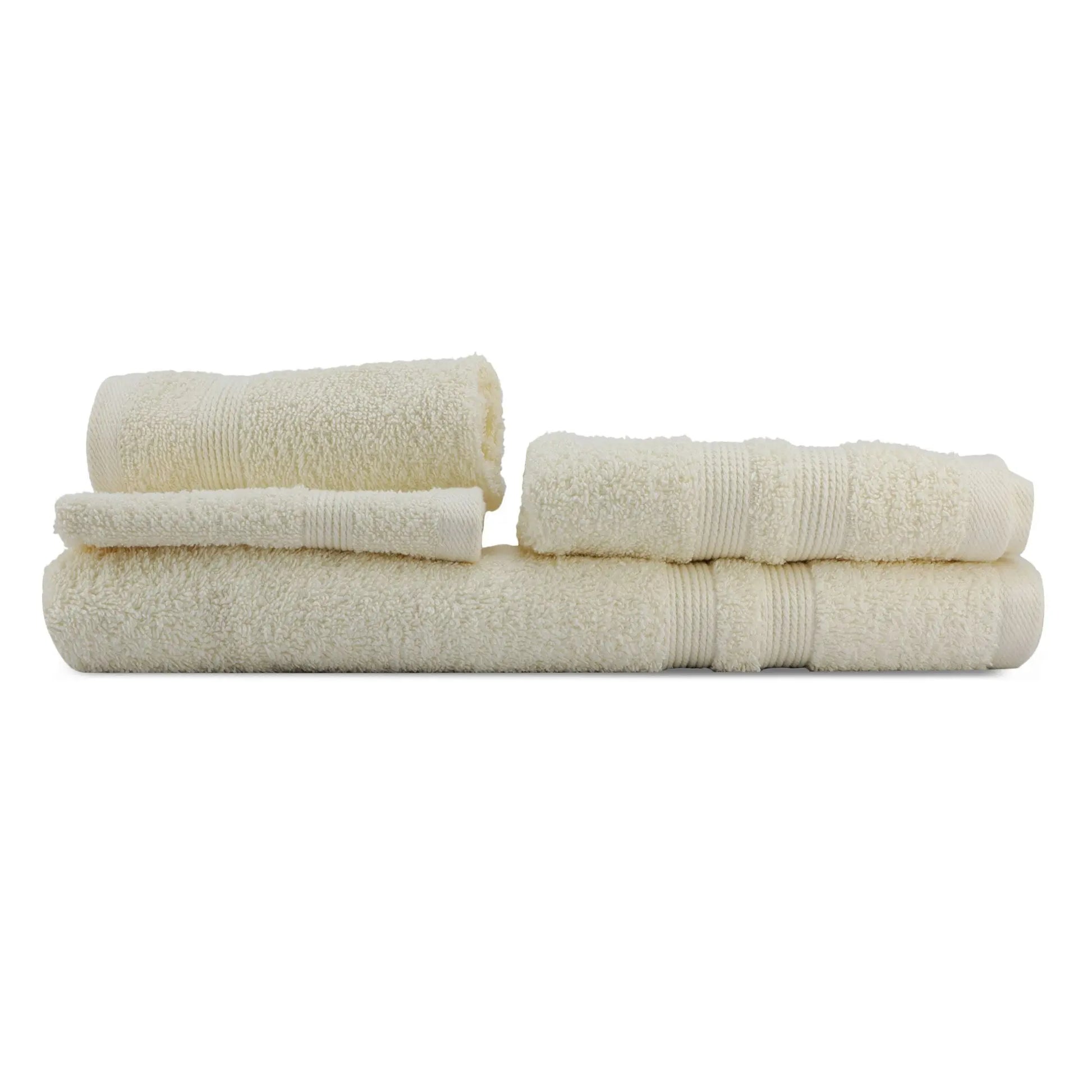 LUSH & BEYOND 100% Cotton Bath Towel Set for Men & Women, 500 GSM