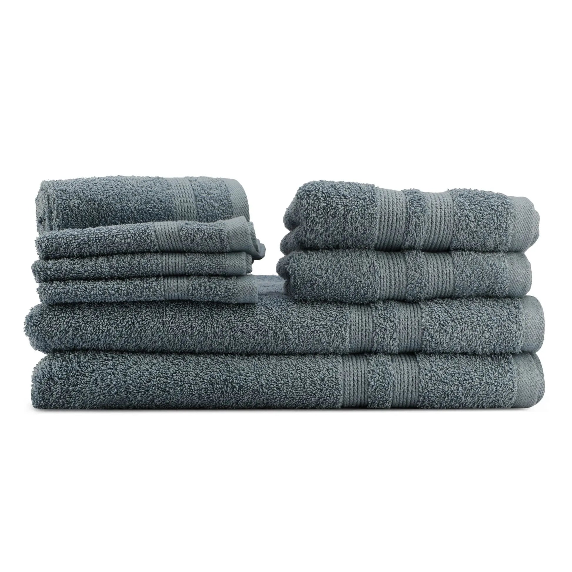 LUSH & BEYOND 100% Cotton Bath Towel Set for Men & Women, 500 GSM